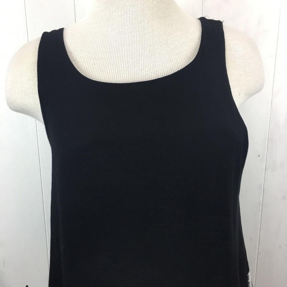 Anama Black Sleeveless Tie Dye Dress Medium - Picture 2 of 8